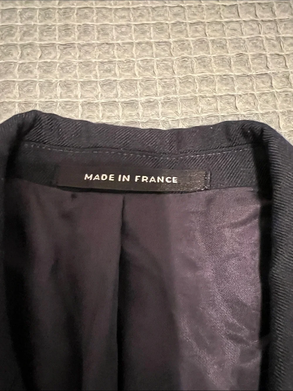 Yves Saint Laurent Dark Navy Two-Button Blazer Vintage
